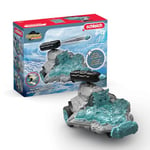 schleich 42664 Jet des Glaces rétrofriction avec Mini Creature, dès 7 ans, ELDRADOR CREATURES - coffret, 15 pièces