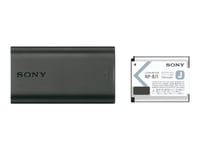 Sony Acc-Trdcj - Batteriladdare + Växelströmsadapter + Batteri - Li-Ion - 700 Mah - 2.6 Wh - 1 X Batterier Laddas - För Sony Rx0, Rx0 Ii