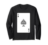 Ace Of Spades Costume Long Sleeve T-Shirt