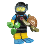 Lego Series 20 Sea Rescuer Minifigure