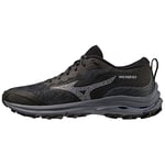 Mizuno Femme Wave Rider GTX Course, Black Oblue Silverstar, 37 EU