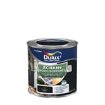 Dulux Valentine ECRAN+ MULTI-SUPPORTS EXTERIEURE - Peinture en Phase Aqueuse pour l'Éxtérieur et l 'Intérieur - Satin Noir 0,25 L