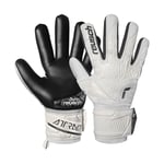 Reusch Målvaktshandske Attrakt Infinity NC Shine Bright - Vit/Svart, storlek 9½