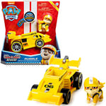 PAW Patrol Ready, Race, Rescue Rubble’s Race & Go Deluxe Vehicle with Sounds, for Kids Aged 3 Years and Over