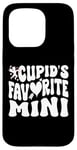 Coque pour iPhone 15 Pro Mini favori de Cupidon, Saint-Valentin pour fille et enfant