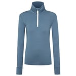 WoolLand Hilleknuten Half-Zip Ulltrøye Dame