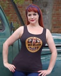 Sale Price £9.99 Cock Grease Big Black Hair Pomade Ladies Vest / Tank Top