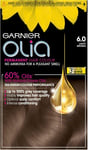 Garnier Olia 6.0 Light Brown No Ammonia Permanent Hair Dye