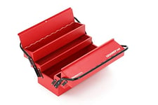 GEDORE red Caisse à outils, 5 compartiments, Grande taille, Vide, Dimensions (LxlxH) : 260x535x210 mm, Rouge, Tôle d’acier, Caisse de rangement, R20600073