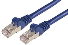 Pro Signal Câble de raccordement Ethernet RJ45 Cat6a LSOH Bleu 30 m