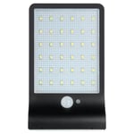 Lampe solaire extérieur avec detecteur de mouvement - 6V 2.5W 36 LED - Noir