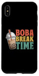 Coque pour iPhone XS Max Boba Break Time Thé au lait Bubble Tea Boba Pearl Lover