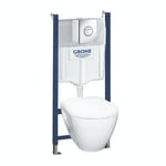 Grohe Vägghängd Toalettstol Solido Compact Set 38973 4in1 Komplett Ko 38973000