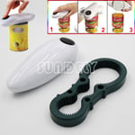 One Touch Automatic Electric Can Tin Jar Opener Hands Free Battery Operated Uk