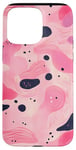 Coque pour iPhone 15 Pro Max Aura Coque de téléphone esthétique rose - Motif super mignon