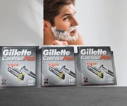 Gillette Lames de Rasoir Homme Contour Plus, Pack de 10 Recharges