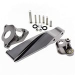 Directeur De Direction De Stabilisateur De Moto/Ajustement pour - H O N D A / CBR600RR C/BR 600 RR C/BR CBR600 RR 2007-2016 Kit De Support De Support De Support (Color : Gray Bracket)