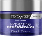 PRO:VOKE Touch of Silver Hydrating Purple Toning Hair Mask 300 ml | Purple Cond