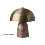 Affari of Sweden, Fungi bordslampa Limited Edition Brass/brown