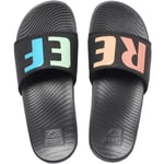 Reef Womens One Slide Flip Flops Sandal Sliders - Rainbow - 3 UK