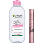 Maybelline Sky High Mascara + Micellar Cleansing Water Lash Sensational Black Normal & Sensitive Skin