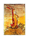 Wee Blue Coo Painting Book Williams Velveteen Rabbit Nicholson Cover Wall Art Print