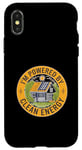 Coque pour iPhone X/XS I'M POWERED BY CLEAN ENERGY Solar Power Change Climat Sun