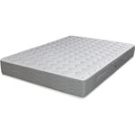 Matelas 140x190 Rhodes - Ressorts ensachés - Hauteur 24 cm - Soutien ferme