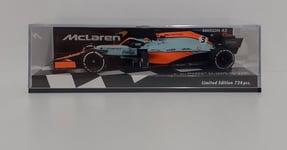 MINICHAMPS 1:43 Modèle Diecast Auto F1 Mclaren Mercedes Ricciardo Monaco 2021