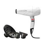 Sèche-cheveux Profess. Ga.Ma Salon Exclusive Pluma 5500 Ion Blanc 2400w