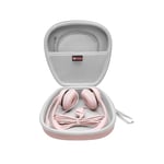 XANAD EVA Hard Case for Jabra Evolve/New bee/Logitech H390 Stereo Phone Headsets with Microphone（Pink）