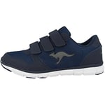 KangaROOS Femme K-bluerun 701 Baskets Basses, Blue Dk Navy Grey 423, 46 EU