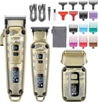 VGR Cordless Hair Clippers Men Beard Trimmer Electric Razor Foil Shaver Barber -