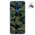Coque Gel TPU pour Xiaomi Pocophone Little X2 Design Camouflage Dessins