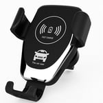 FAST 10W Wireless Car Charger Air Vent Mount Phone Holder For iPhone Samsung