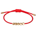 HINK Handmade Tibetan Copper Bead Rope Bracelet & Bangles Unisex Wax Thread Bracelets Jewelry & Watches For Woman Valentine Easter Gift