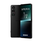 Sony Xperia 1 V Black - 6.5 Inch 21:9 Wide 4K HDR OLED - 120Hz Refresh rate -Triple lens(with Next Gen Sensor & ZEISS)- 3.5 mm audio jack - Android 13 - SIM free - Dual SIM hybrid