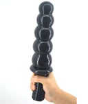 Silicone Anal Beads Butt Plug with Handle Dildo Sex Toy