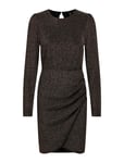 ONLY Onlnew Rich L/S Glitter Dress Jrs Svart