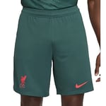 Nike Liverpool FC, Shorts Homme, Saison 2022/23 Officiel Third,Dk Atomic Teal/Siren Red, M