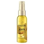 Pantene Pro-V Keratin Treatment Hair Oil, Hair Repair & Protect with Vitamin E, 100ml, For Dry, Damaged Hair