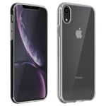 Coque Arrière + Film Verre Trempé écran Apple iPhone XR - Transparent