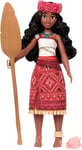 Mattel Disney Vaiana 2 Singing Moana Adventure Doll with Signature Outfit and Accessories, Sings We're Back in Four Languages JBT61