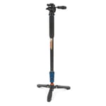 3 Legged Thing Punks Trent 2.0 Monopod Kit w/DOCZ2 Foot Stabiliser Blk, Blue | ✅ Black Friday Deals