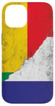 Coque pour iPhone 14 Drapeaux France & Bénin - Français Béninois