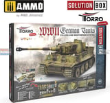 Ammo Ammo: Solution Box 01 - Wwii German Tanks - Colors And Weathering System