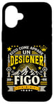 Coque pour iPhone 16 Plus Un Designer Figo - Idee Regalo Per Graphic Designer