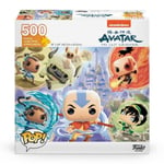 Pussel Funko Pop! - Avatar: The Last Airbender - 500 stycken - Svart - För barn från 7 år och uppåt