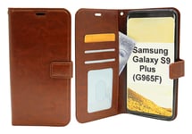 Crazy Horse Wallet Samsung Galaxy S9 Plus (G965F) (Brun)