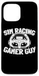 Coque pour iPhone 13 Pro Max Sim Racer Simulation De Course - Gamer Sim Racing